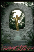 472019 Johann Strauss Monument, Stadpark, Vienna A4 Photo Print