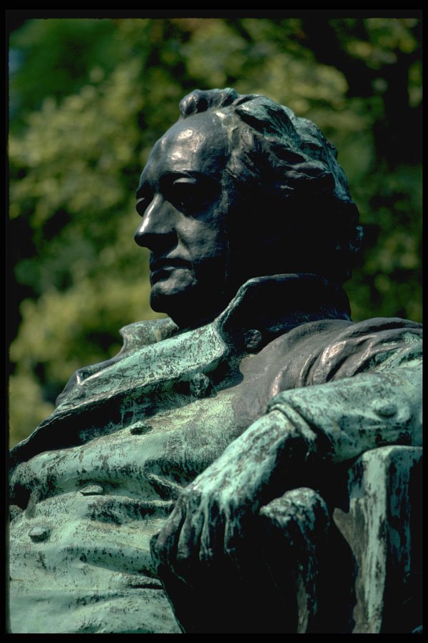 472020 Goethe Monument, Vienna A4 Photo Print