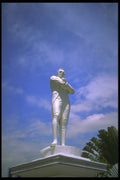 472034 Stamford Raffles Statue, Singapore A4 Photo Print