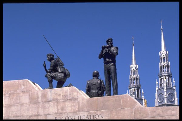 472035 Canada's Peacekeepers, Ottawa, Ontario A4 Photo Print