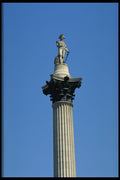 472041 Nelson's Column On Trafalgar Square, London, England A4 Photo Print