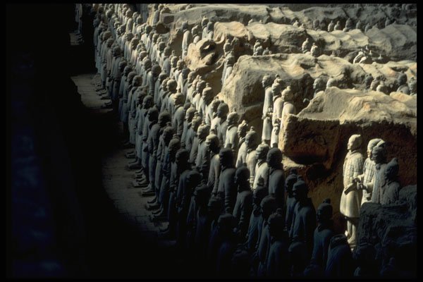 472052 Terracotta Soldiers, Xian, China A4 Photo Print