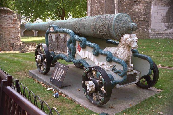 472061 Flemish Cannon, Tower Of London, England A4 Photo Print