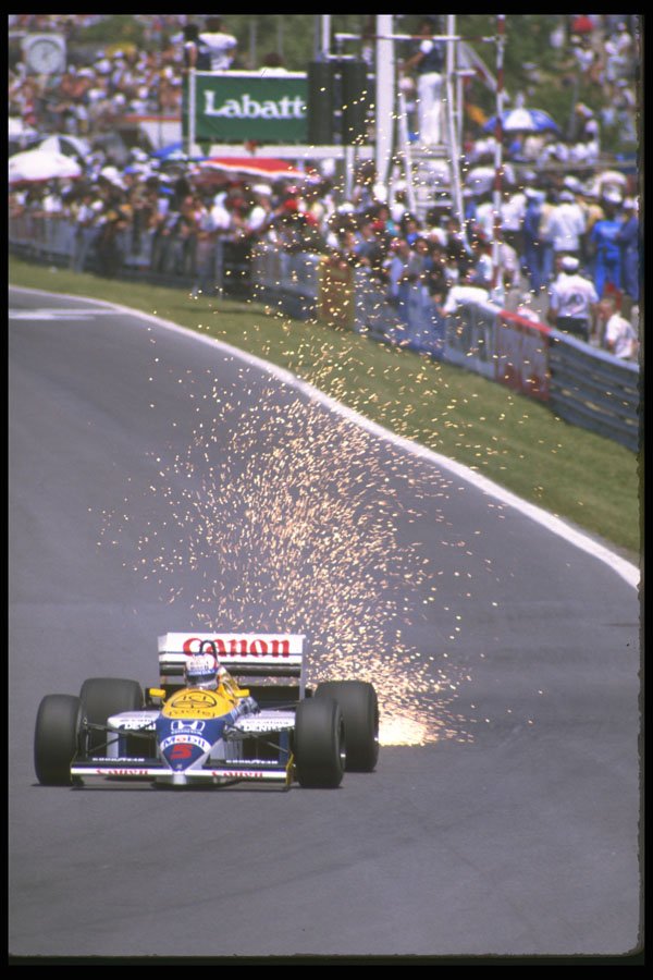 474065 Nigel Mansell, Montreal Grand Prix Du Canada A4 Photo Print