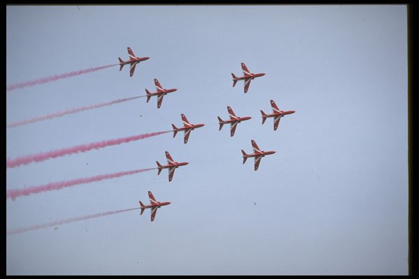 474072 Red Arrows A4 Photo Print