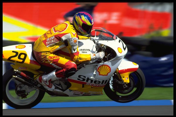 474088 Shell Harris Yamaha, British Grand Prix 500cc A4 Photo Print