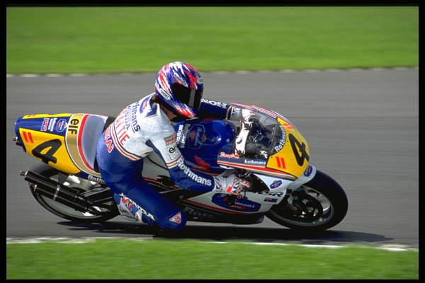 474093 Honda 500cc Grand Prix Bike, Donnington Park A4 Photo Print