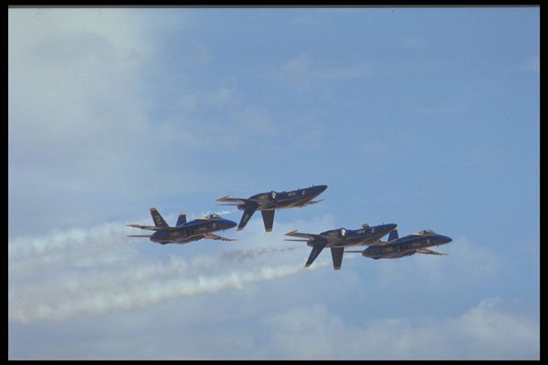 474096 McDonnell Douglas F 18 US Navy Blue Angels A4 Photo Print