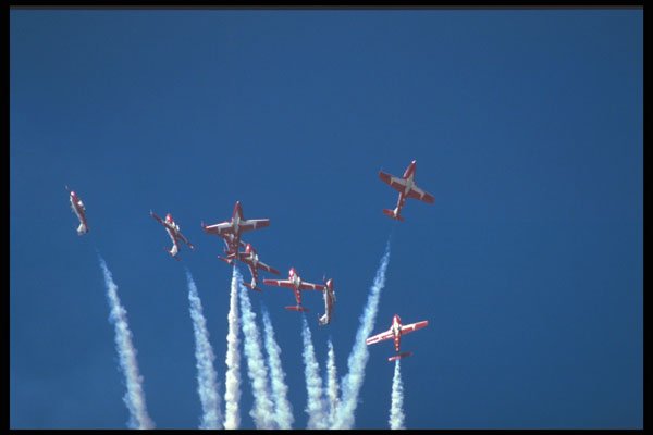 474098 Canadian Air Force Snowbirds A4 Photo Print