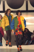 475057 Three Females In Brightly colored Bomber Jackets A4 Photo Print