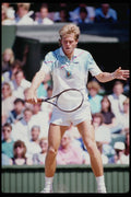 478012 Wimbledon Shuffle Edberg A4 Photo Print