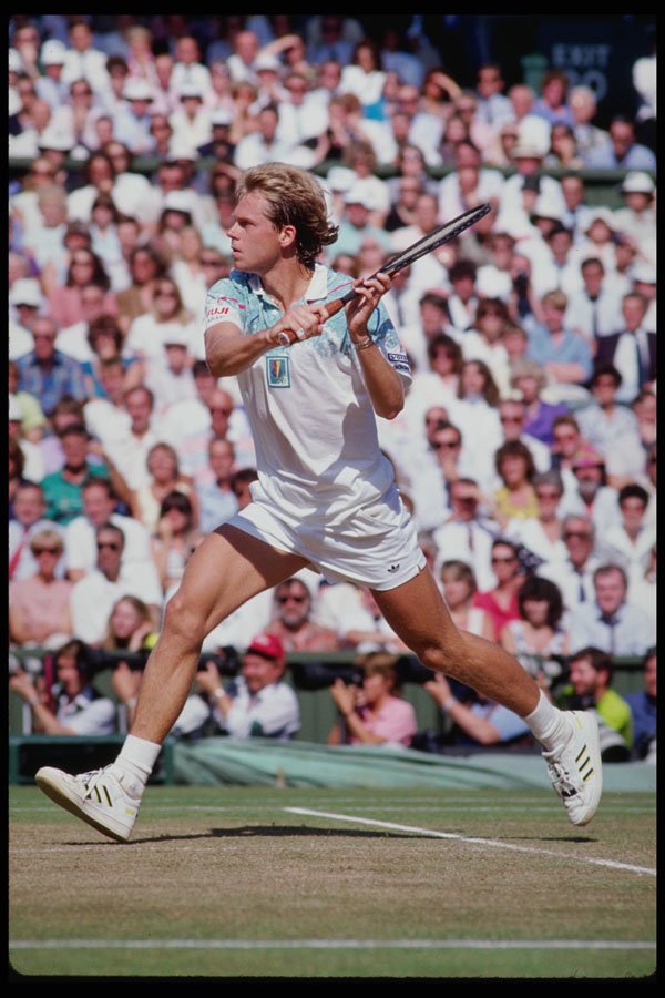 478014 Going To The Net Edberg A4 Photo Print