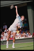 478015 Flying Serve Edberg A4 Photo Print
