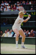 478023 Backhand At Wimbledon Becker A4 Photo Print