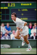 478031 Rushing The Ball Lendl A4 Photo Print
