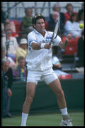 478048 An Israeli Tennis Player At The Manchester Open A4 Photo Print