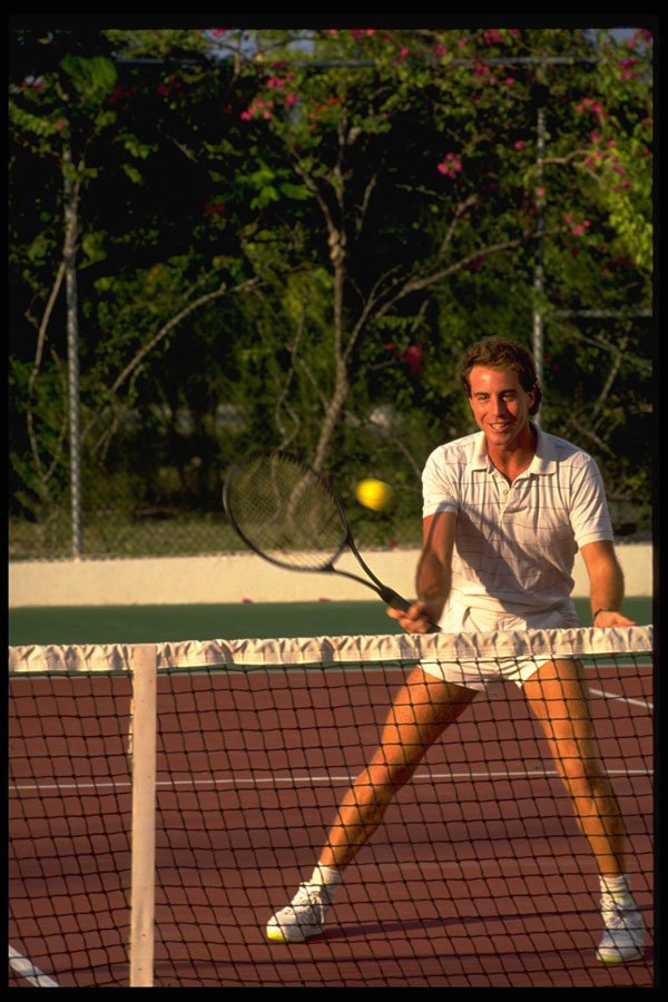 478057 At The Net A4 Photo Print