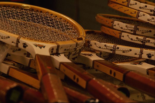 478069 Tennis Racquets A4 Photo Print