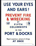 47K use your eyes and ears Advert A4 Photo Print