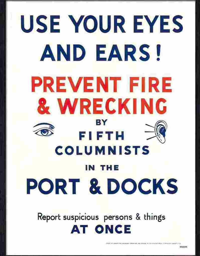 47K use your eyes and ears Advert A4 Photo Print