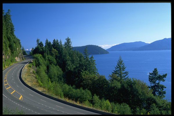480024 Sea To Sky Highway A4 Photo Print