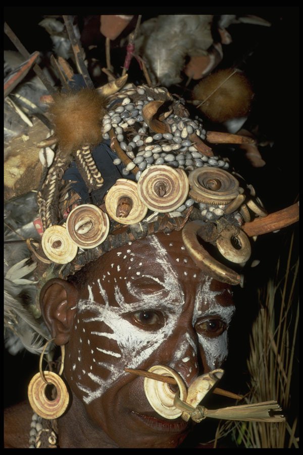 481001 Karawari Lodge Dancers, Papua New Guinea A4 Photo Print