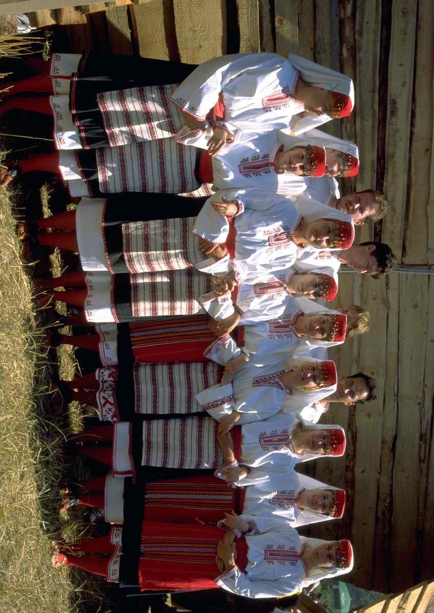 481003 Traditional Hungarian Dancers Hungary A4 Photo Print