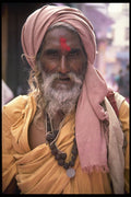 481041 Holy Man, Sadhu, India A4 Photo Print