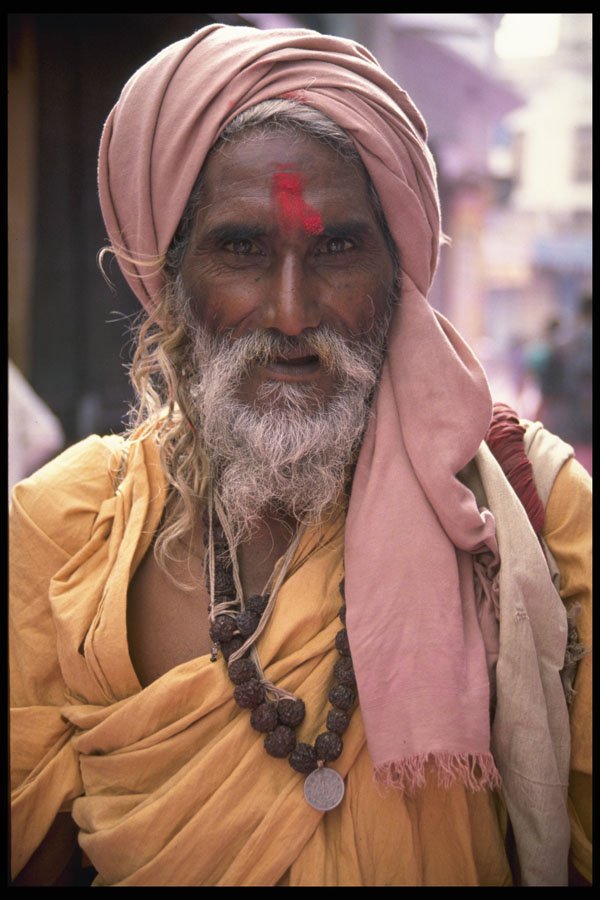 481041 Holy Man, Sadhu, India A4 Photo Print