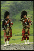 481050 Pipers, Glencoe, Scotland A4 Photo Print