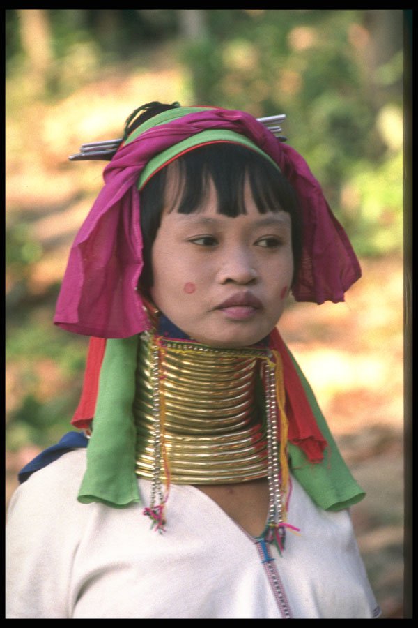 481066 Padaung Girl, Thailand A4 Photo Print