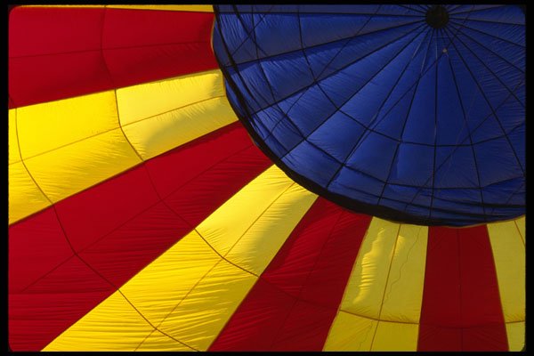 483007 Interior Design Of Inflated Hot Air Balloon A4 Photo Print