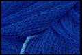 483008 Blue Fishing Net A4 Photo Print