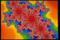 483034 Red Spinning Islands A4 Photo Print