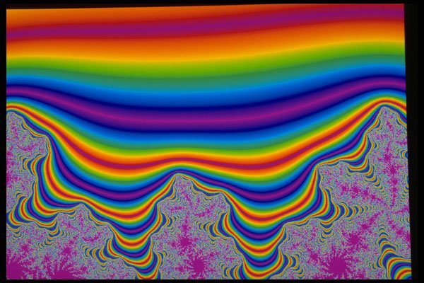 483035 Melting Rainbow A4 Photo Print