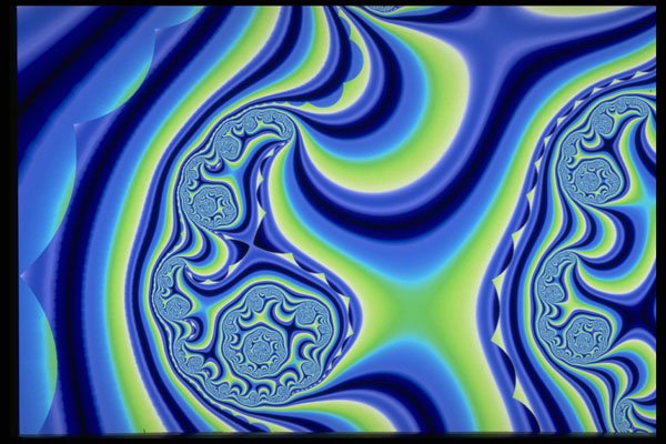 483043 Fractal Ice Rink A4 Photo Print