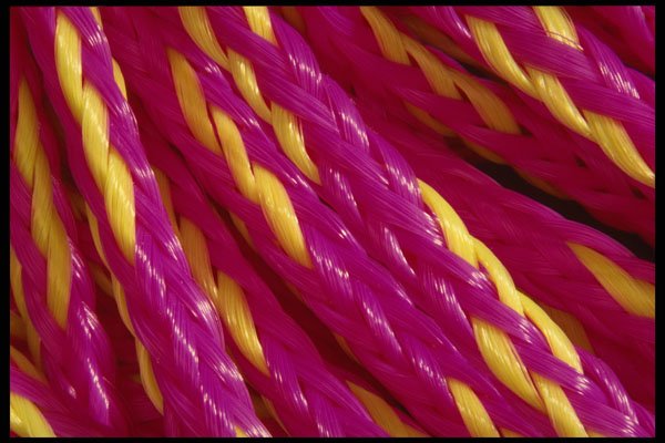 483055 Red And Yellow Rope A4 Photo Print