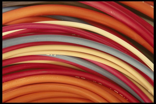 483058 Electrical Wire A4 Photo Print