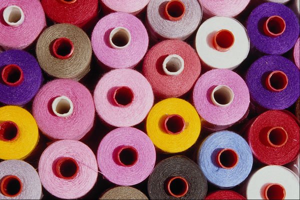483090 Sewing Bobbins A4 Photo Print