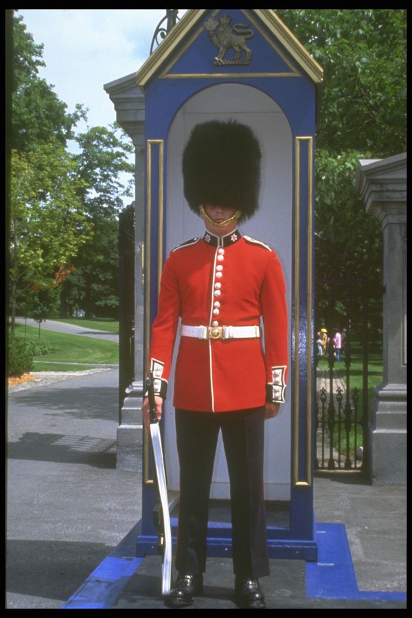 484028 Guardsman, Government House, Ottawa A4 Photo Print