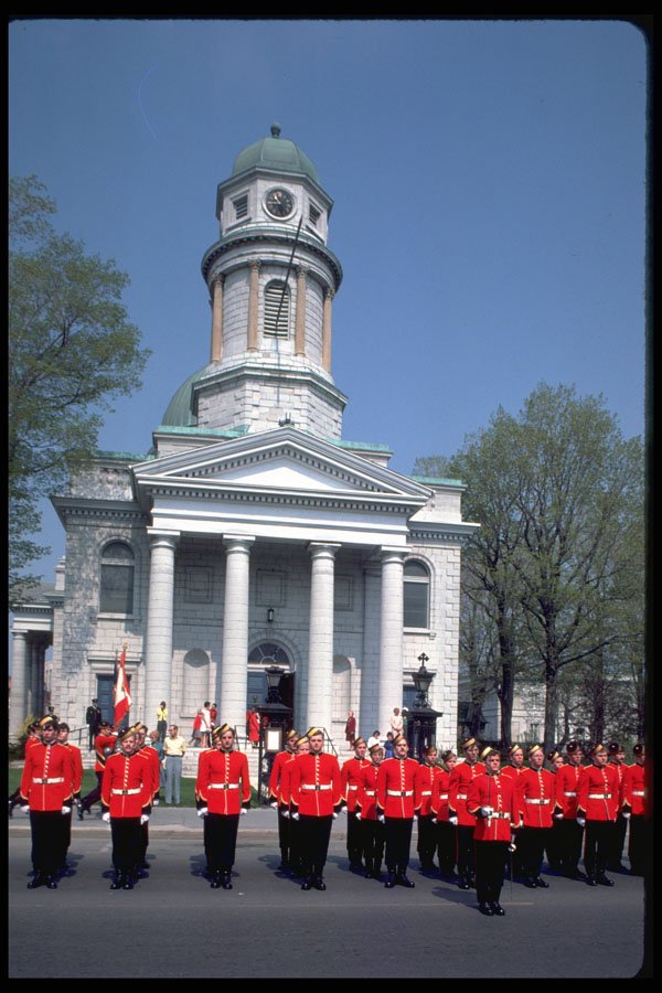 484057 RMC Church Parade In Kingston A4 Photo Print