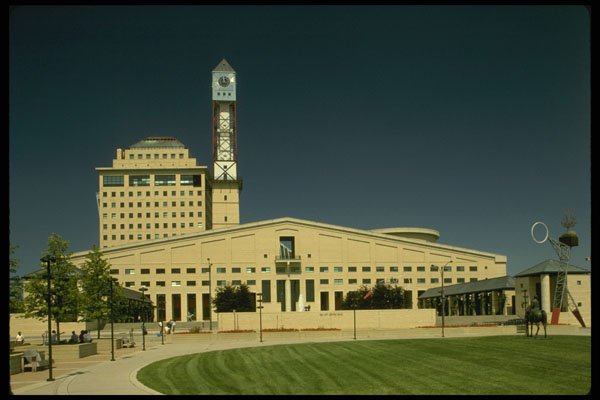 484062 City Hall, Mississauga A4 Photo Print