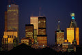 484092 Downtown Toronto At Night A4 Photo Print