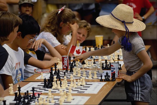 484095 Canada Day Chess Tournament A4 Photo Print