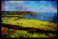 486002 View Across The Bay At Robin Hood's Bay, Great Britain A4 Limited Edition Watercolour Print