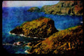 486003 View Of Pen Brush, Near Ynys Ddu, Great Britain A4 Limited Edition Watercolour Print