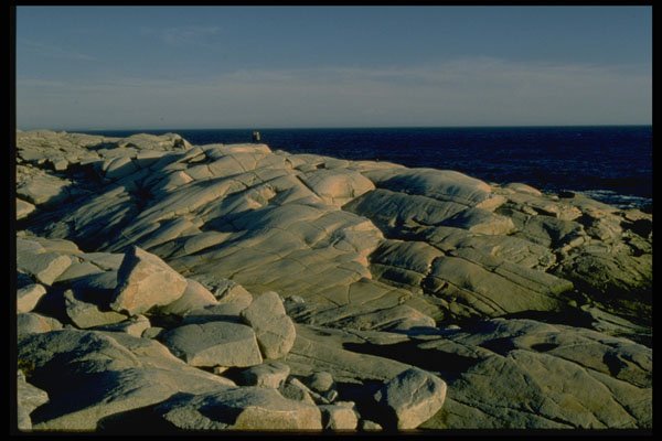 486016 Rocks In Peggy's Cove, Nova Scotia, Canada A4 Photo Print