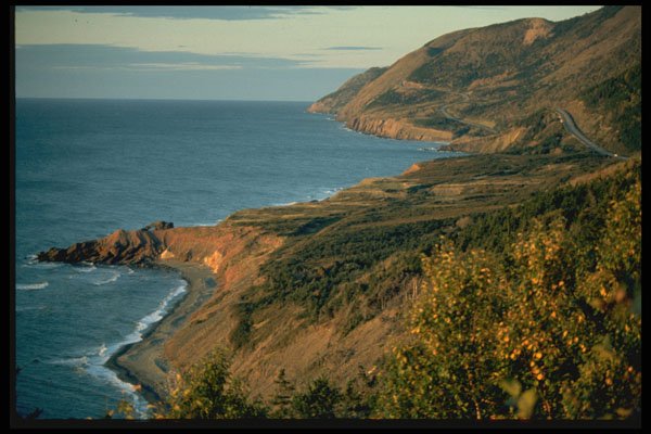 486021 Cabot Trail, Cape Breton, Nova Scotia, Canada A4 Photo Print
