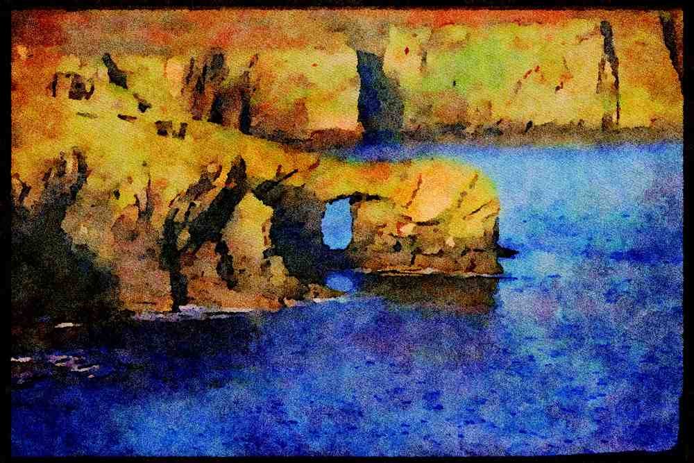 486028 Fair Isle A4 Limited Edition Watercolour Print