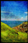 486030 Criccieth, Wales, Great Britain A4 Limited Edition Watercolour Print